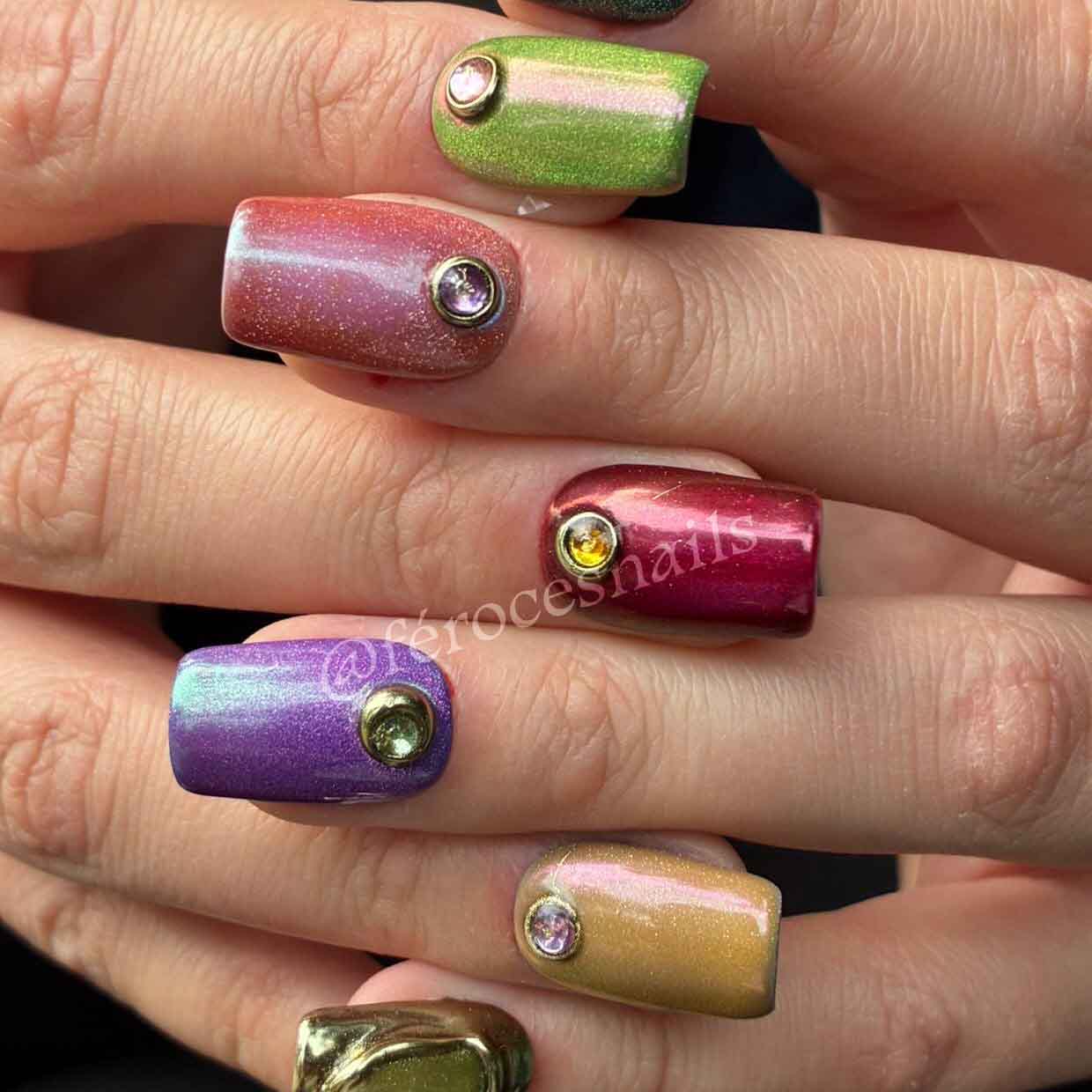 Chroma - Press-on nails carre